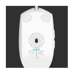 Logitech Gaming Mouse G203 LIGHTSYNC - Optisk Kablet Hvid | Præcision og Komfort til Gamere!